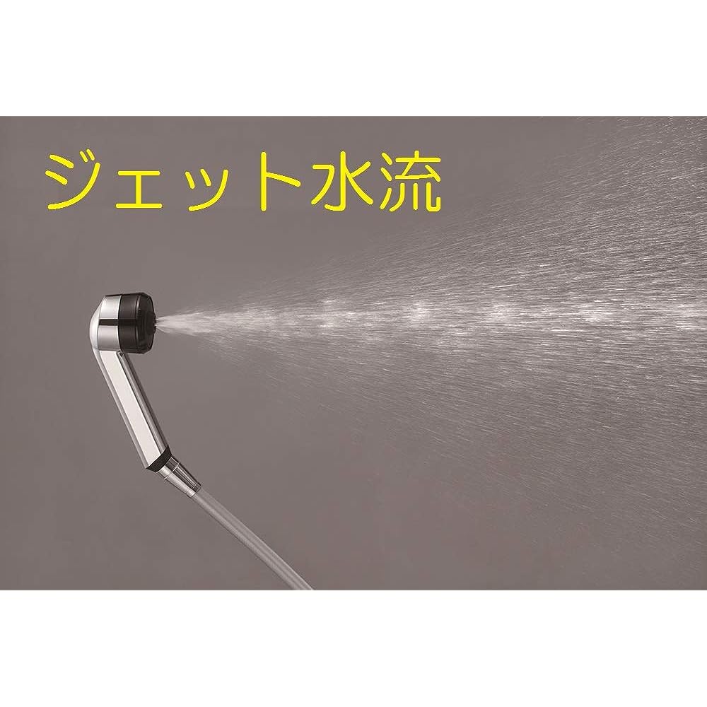 SANEI Shower Head/Hose Set Body Care Jet/Shower Switching Plated PS3051-CTA-CC