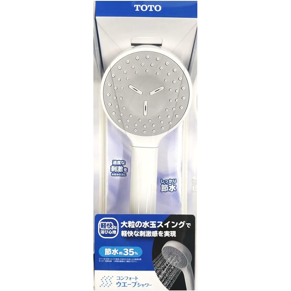 TOTO Shower Head Comfort Wave Shower 90φ (1 mode) THYC88