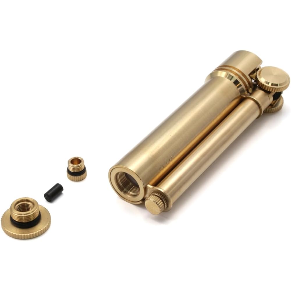 DOUGLASS Oil Lighter Field L Made in Japan Brass