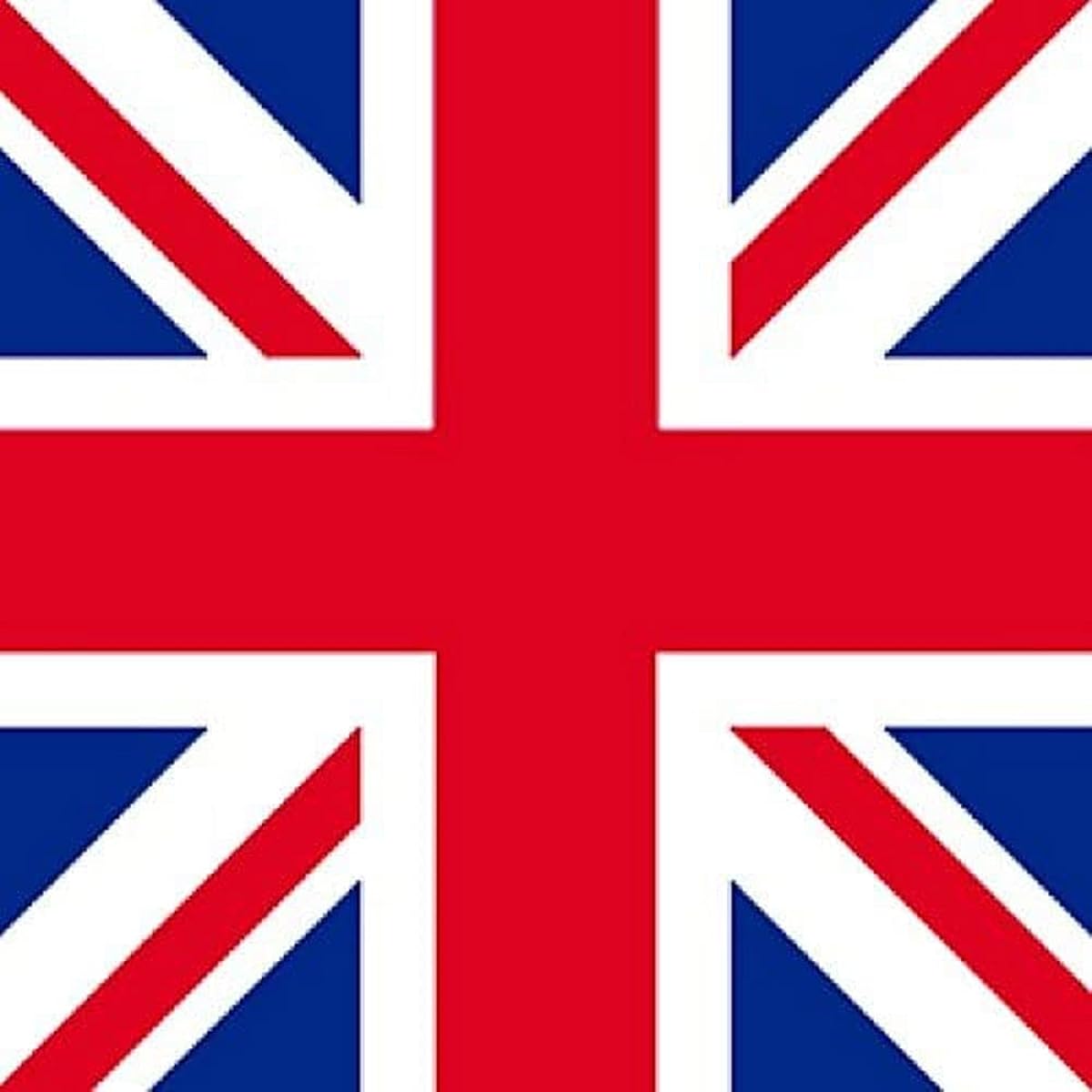 AZ FLAG UK Bandana Flag 20" x 20" - UK - England - British Flag 50 x 50 cm - Banner 20 x 20"