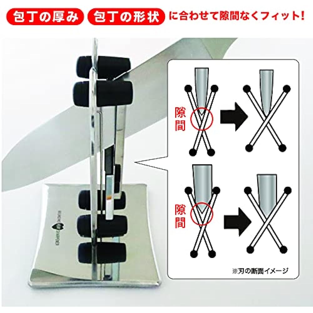 Bounding Heart Sharpener Silver Stainless Steel Single Edge Double Edge Serrated Blade Bread Cutter K0106901