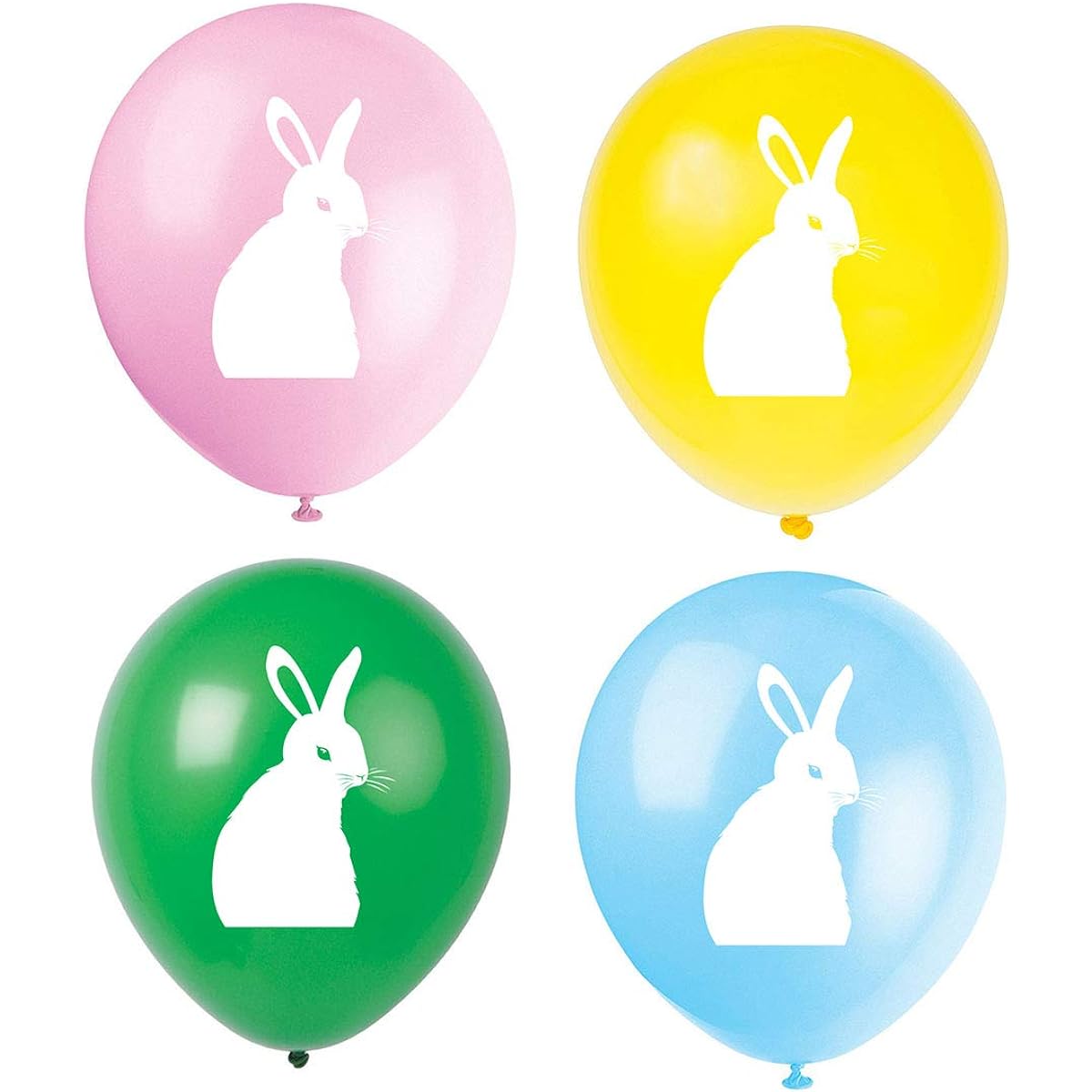 Rabbit Latex Balloons 16 Pack 12 Inch Forest Rabbit Birthday Party Balloons Decorations Supplies