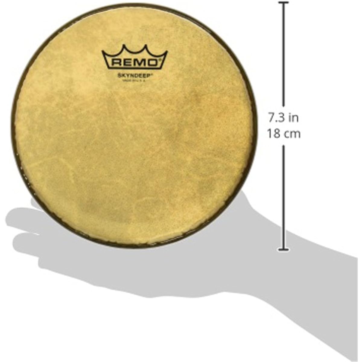 Remo S Series Skyndeep Bongo Drum Head Calfskin Graphic 6.75"