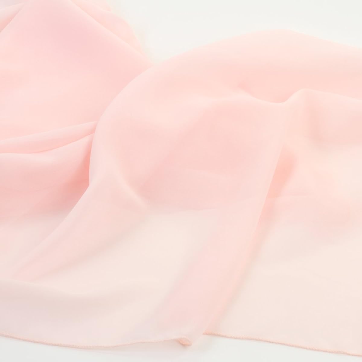 Koyal Wholesale Chiffon Table Runner 180 Inch Length Blush Pink Wedding Runner Bridal Shower Long Table Runner