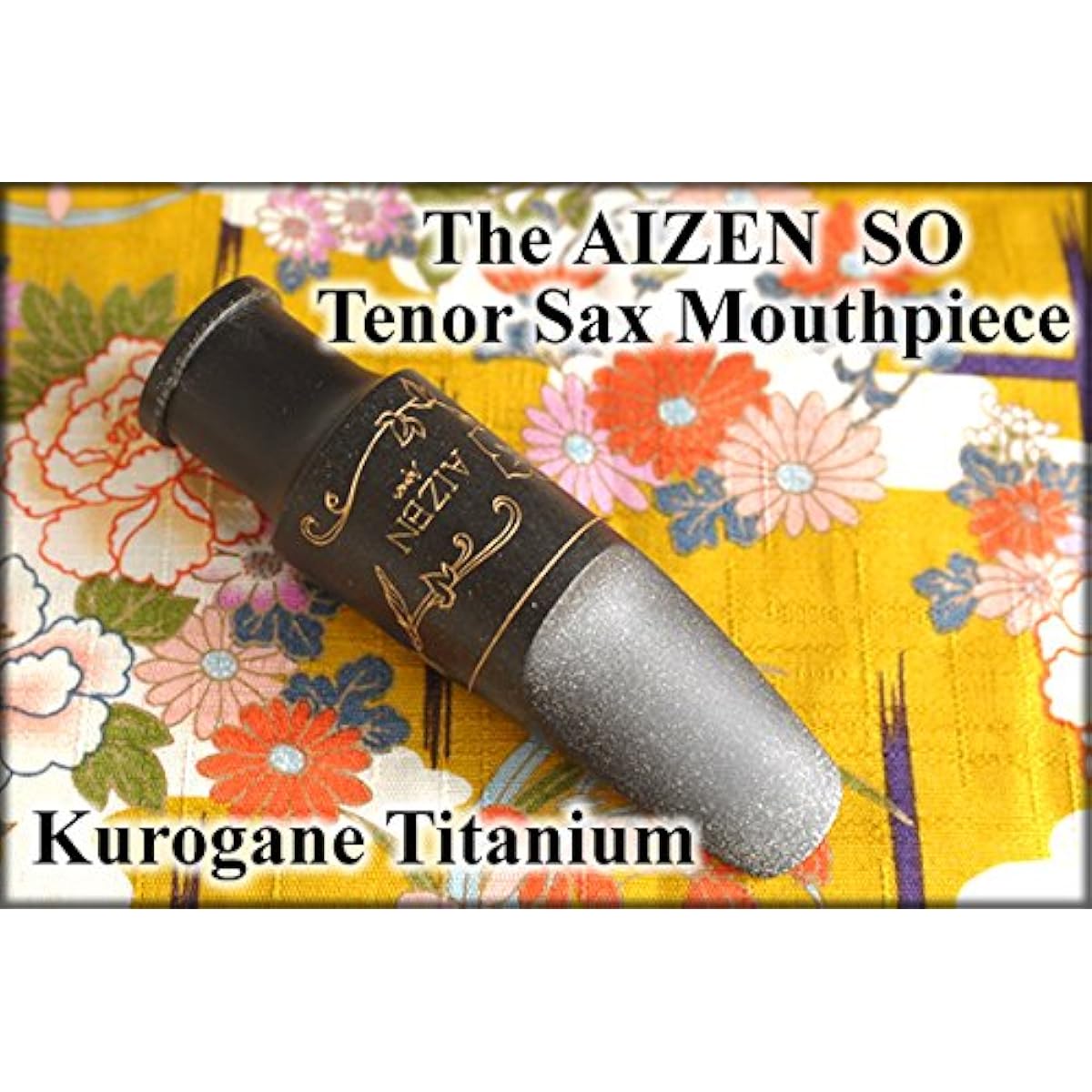 AIZEN / TS SO Kurogane Titanium Model Mouthpiece for Tenor Saxophone (8T)
