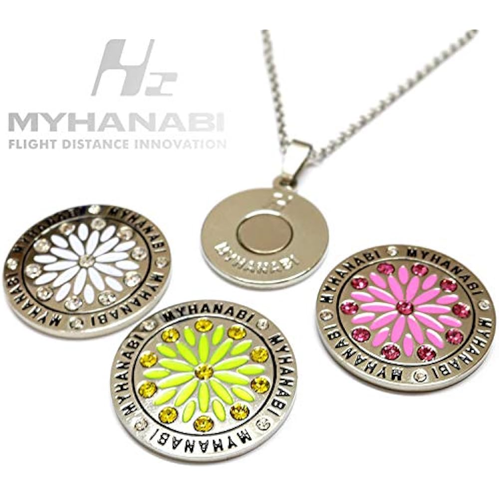 MYHANABI H2 Golf marker necklace type