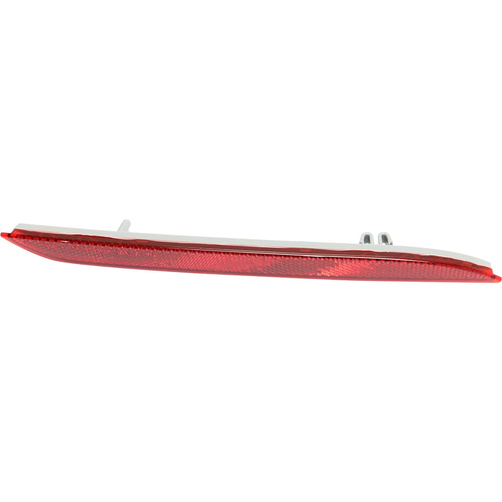 Evan Fischer Rear, Passenger Side Bumper Reflector Compatible with 2015-2017 Ford Mustang - FO1185105