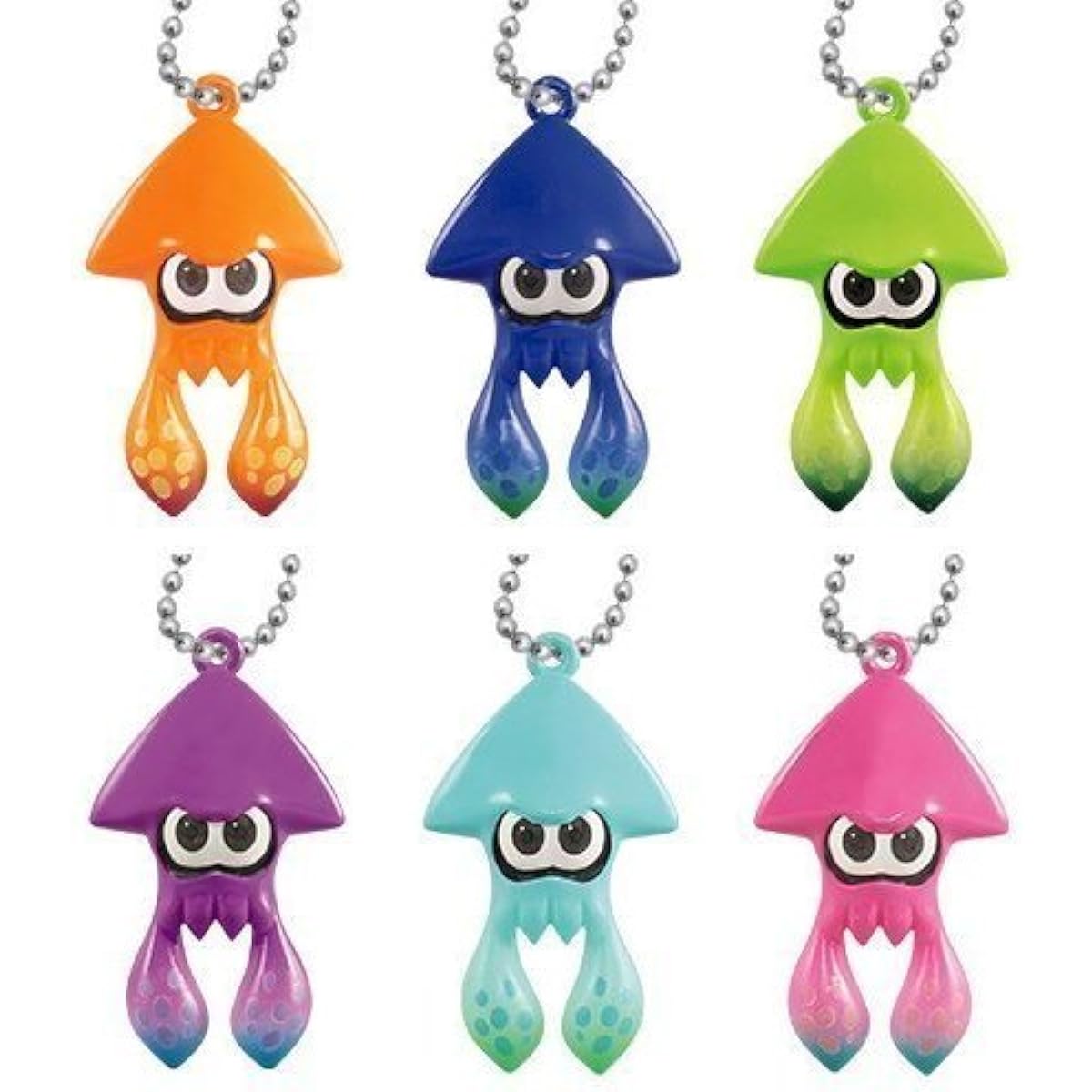 Capsule Splatoon Squid Mascot All 6 Types Set