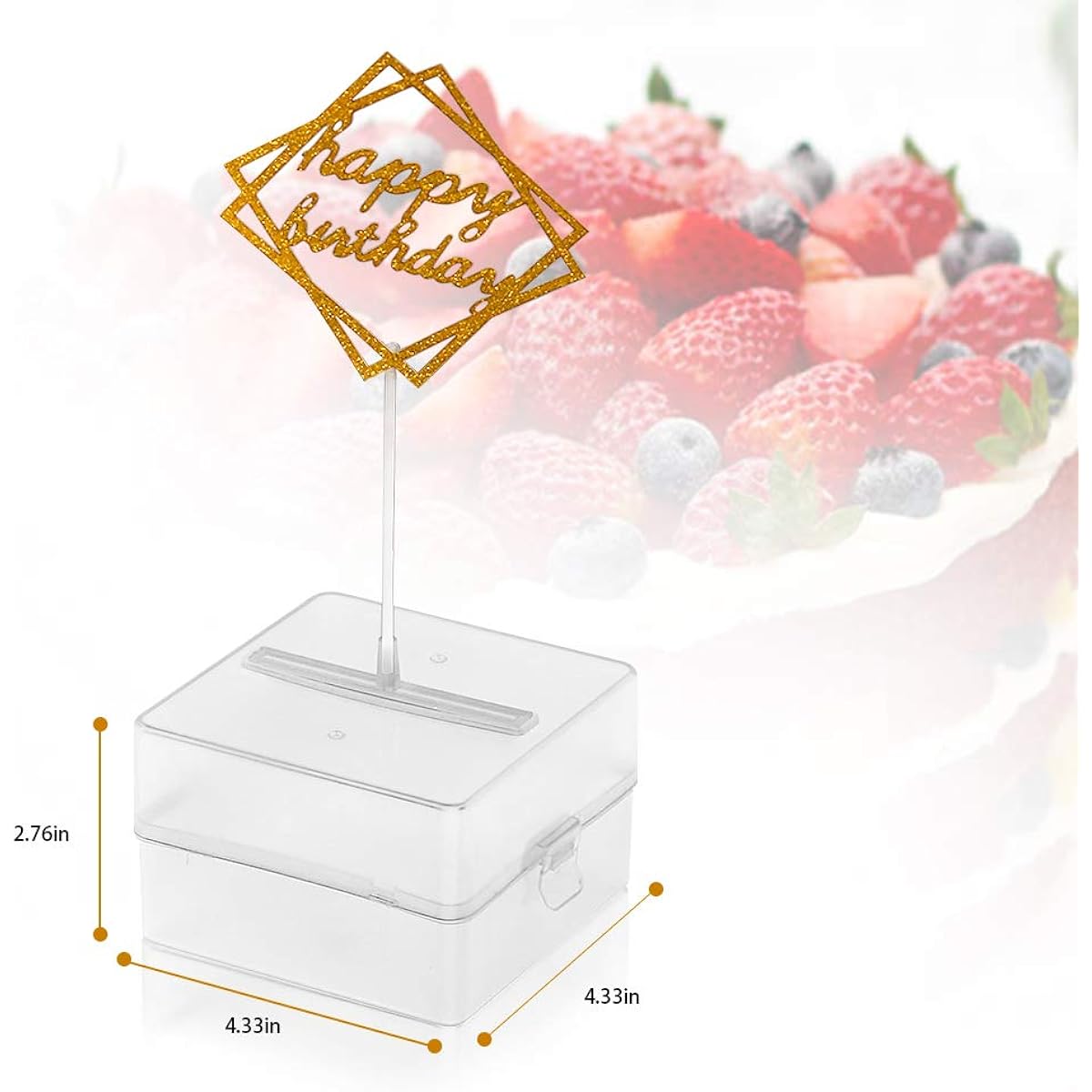Liitrton Cake Piggy Bank Money Pull Happy Birthday Cake Money Pull Box for Party Decorations