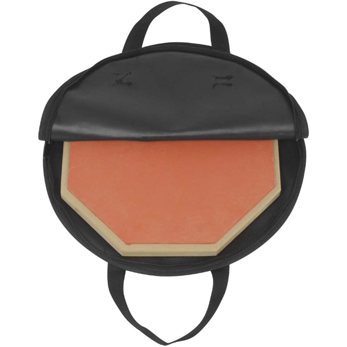 Tyenaza 14 Inch Dumb Drum Bag Portable Dumb Drum Practice Pad Bag Oxford Fabric Carry Bag Case