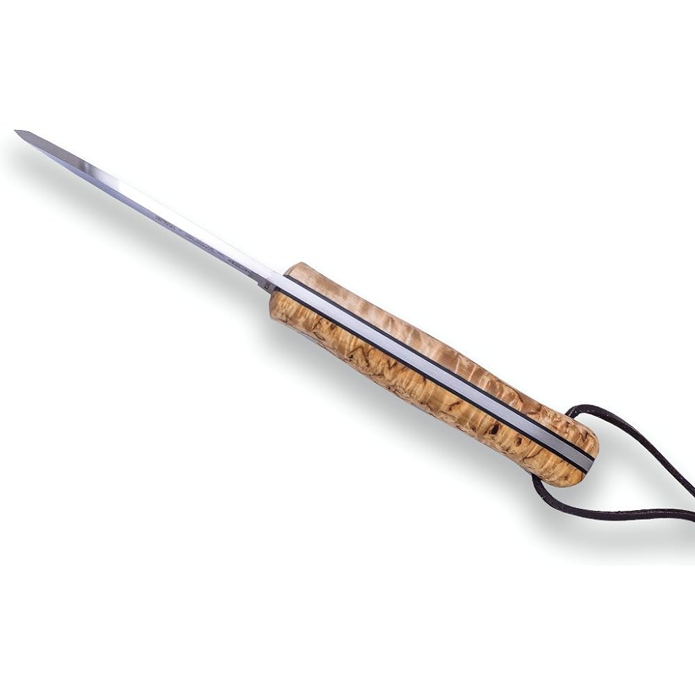 Joker CL115-P BS9 Nordico Curly Birch with Fire Starter Joker Nordico Hunting Bushcraft Full Tang