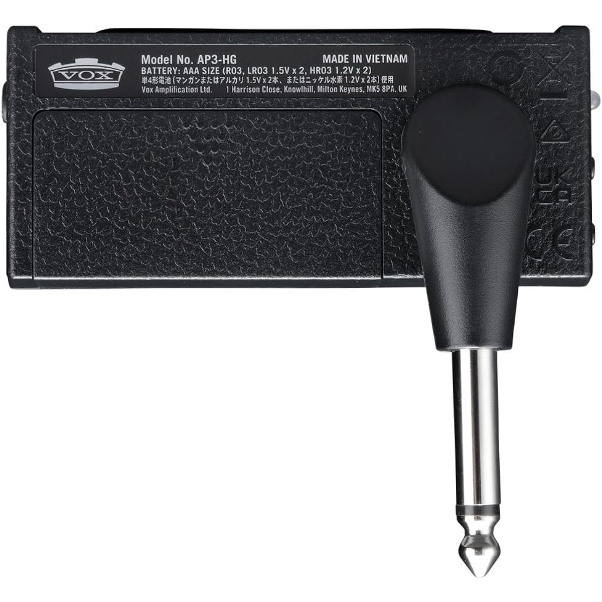 Unplug VOX AmPlug3 High Gain AP3-HG Box Unplug 3 Guitar Headphone Amplifier Effector with Built-in Rhythm Machine