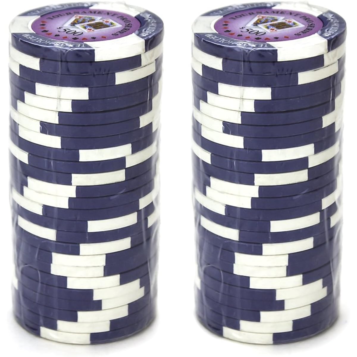 Brybelly Tournament Pro Series Poker Chip Heavyweight 11.5-gram Clay Composite - Pack of 50
