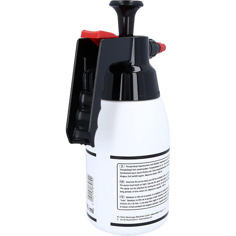 KS Tools Brake Cleaner Pump Spray Bottle 1 Liter 150.8258