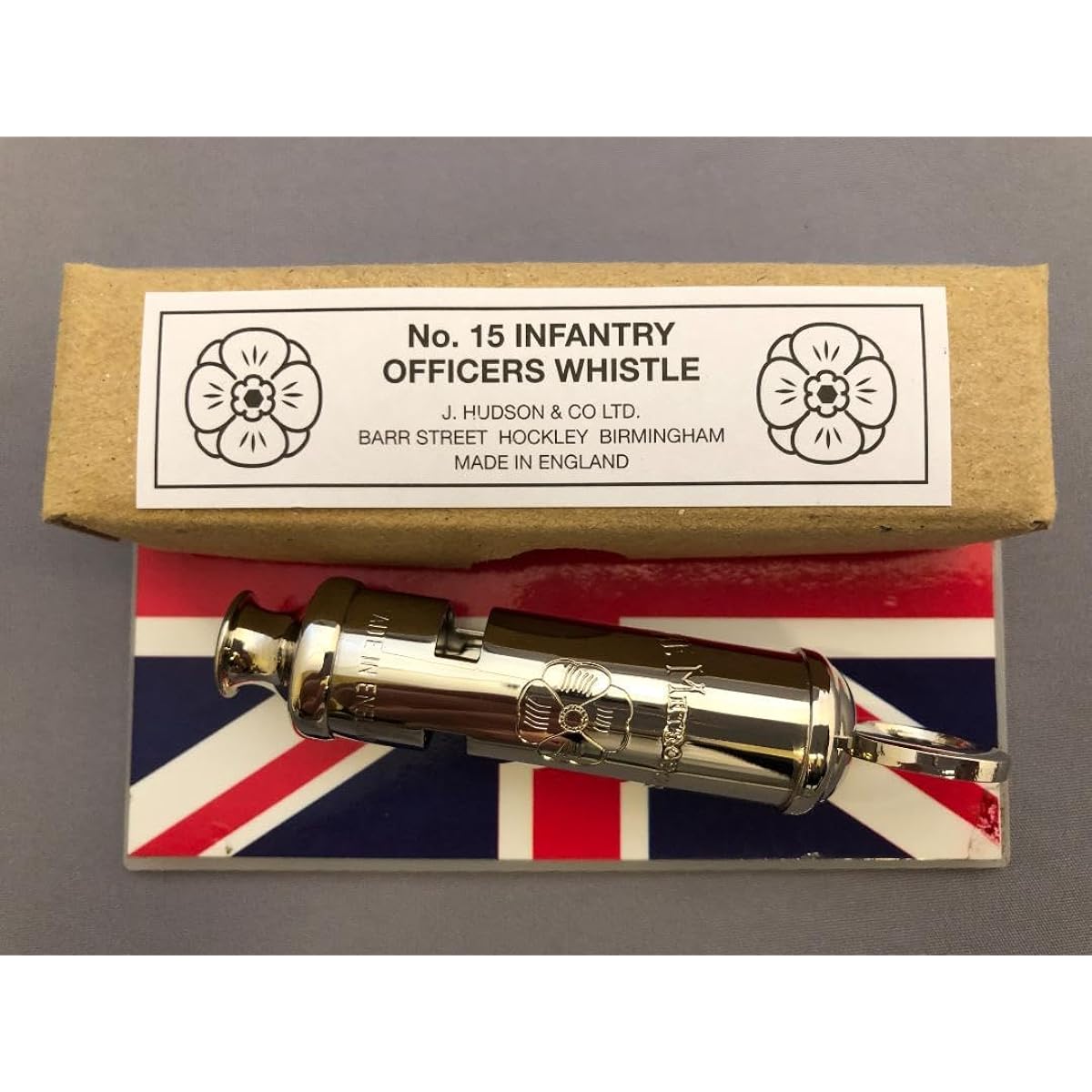 British Whistle World War I 1914/1918 Whistle 100th Anniversary Poppy e018