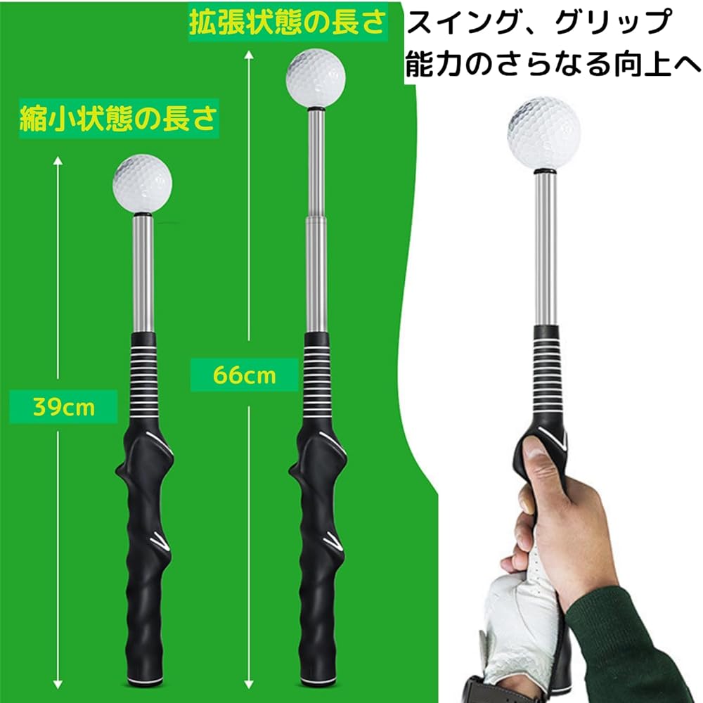 Golf Practice Equipment Swing Practice Swing Indoor Swing Trainer Corrective Grip Portable Increase Flying Distance