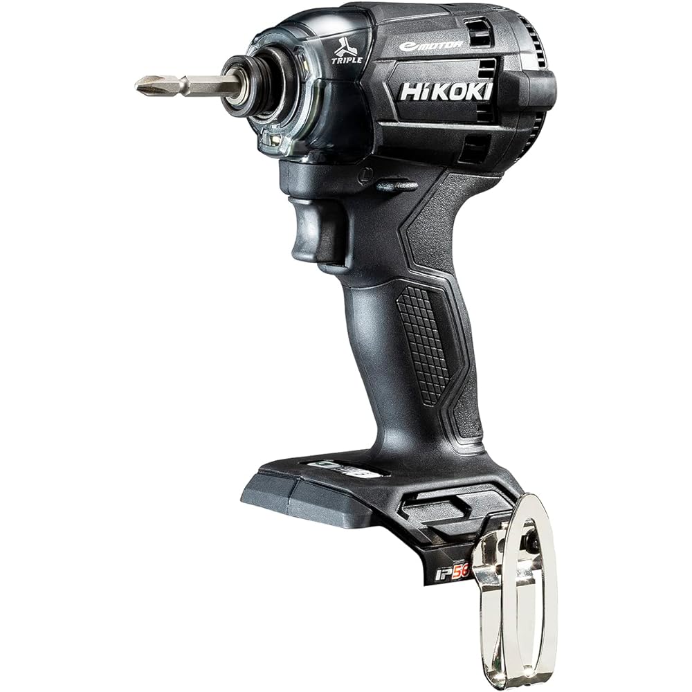 HiKOKI 18V Rechargeable Impact Driver Maximum Tightening Torque 180N・m Flare Red Storage Battery/Charger/Case/Bits Sold Separately WH18DC (NNR)