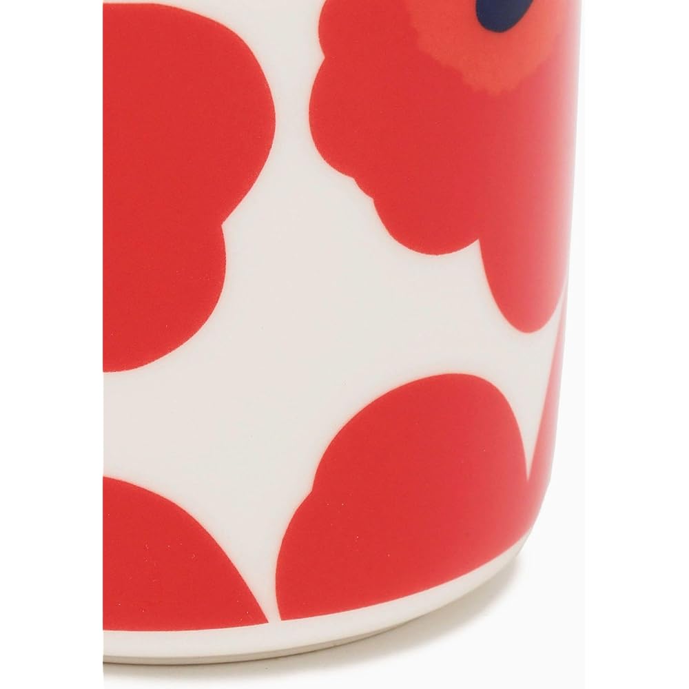Marimekko Unikko Mini Latte Mug Red (75) Set of 2 marimekko unikko 52209-4-67849