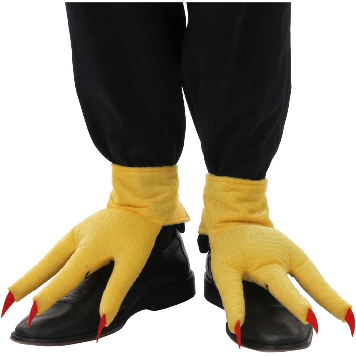 Elope Stuffed Chicken Costume Paws Creature Cuffs