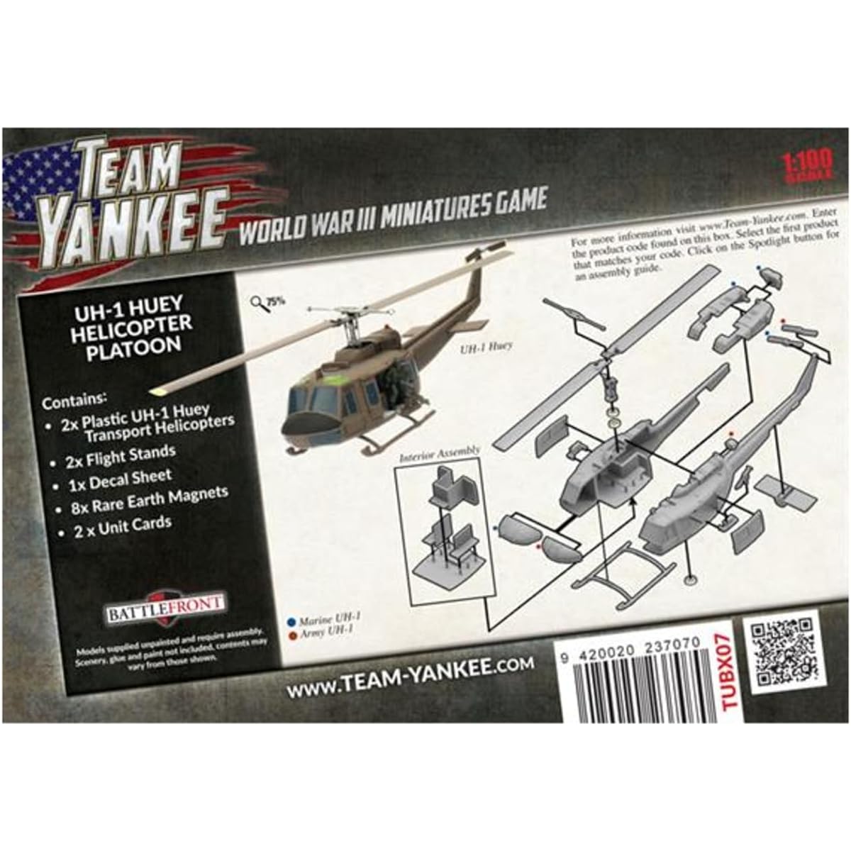 Team Yankee : United States : uh-1 Huey Transport Platoon