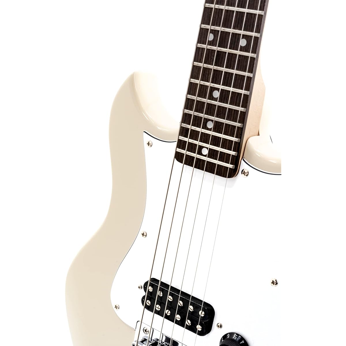 VOX Mini Guitar SDC-1 mini WH White Short Scale Regular Tuning Compatible Suitable for women and children with small hands Carry bag included
