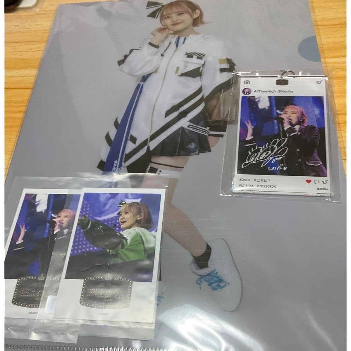 D4DJ Raffle Lottery Peaky Pkey Takagi Miyu Acrylic Clear 1G3IM