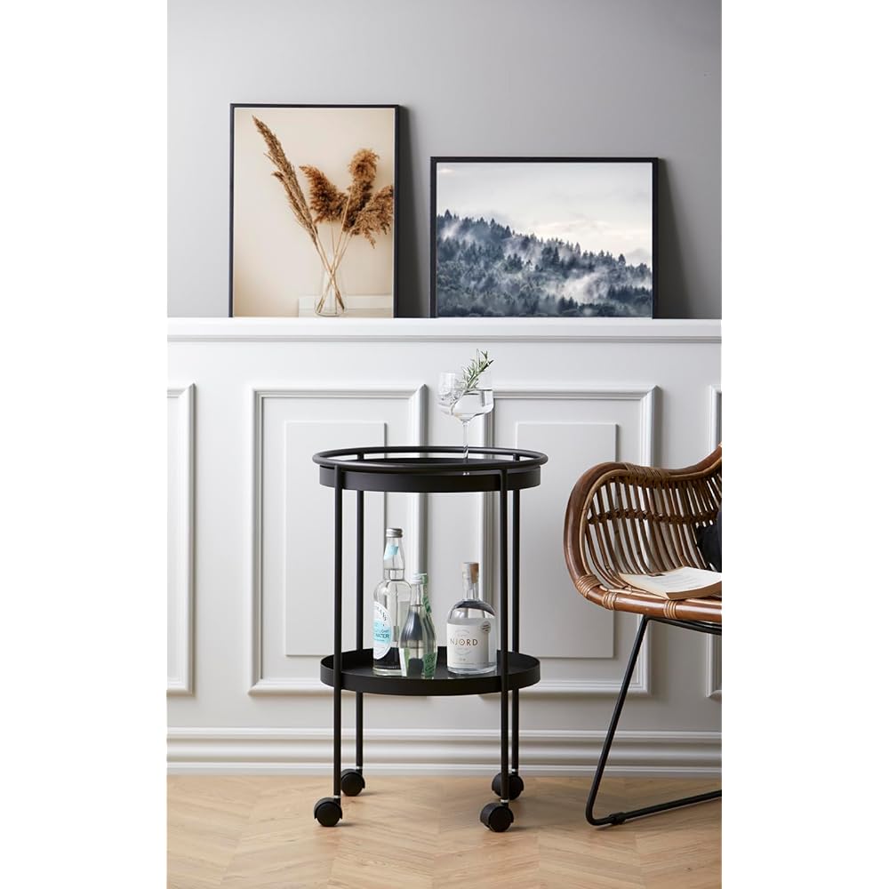 ZONE Bar Wagon Rocks m. Rollen Black 12402
