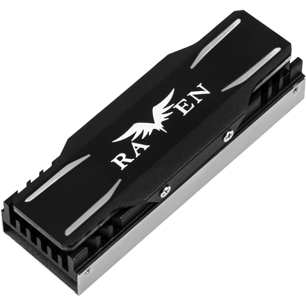 SilverStone ARGB Lighting M.2 SSD dedicated heat sink pad SST-TP03-ARGB