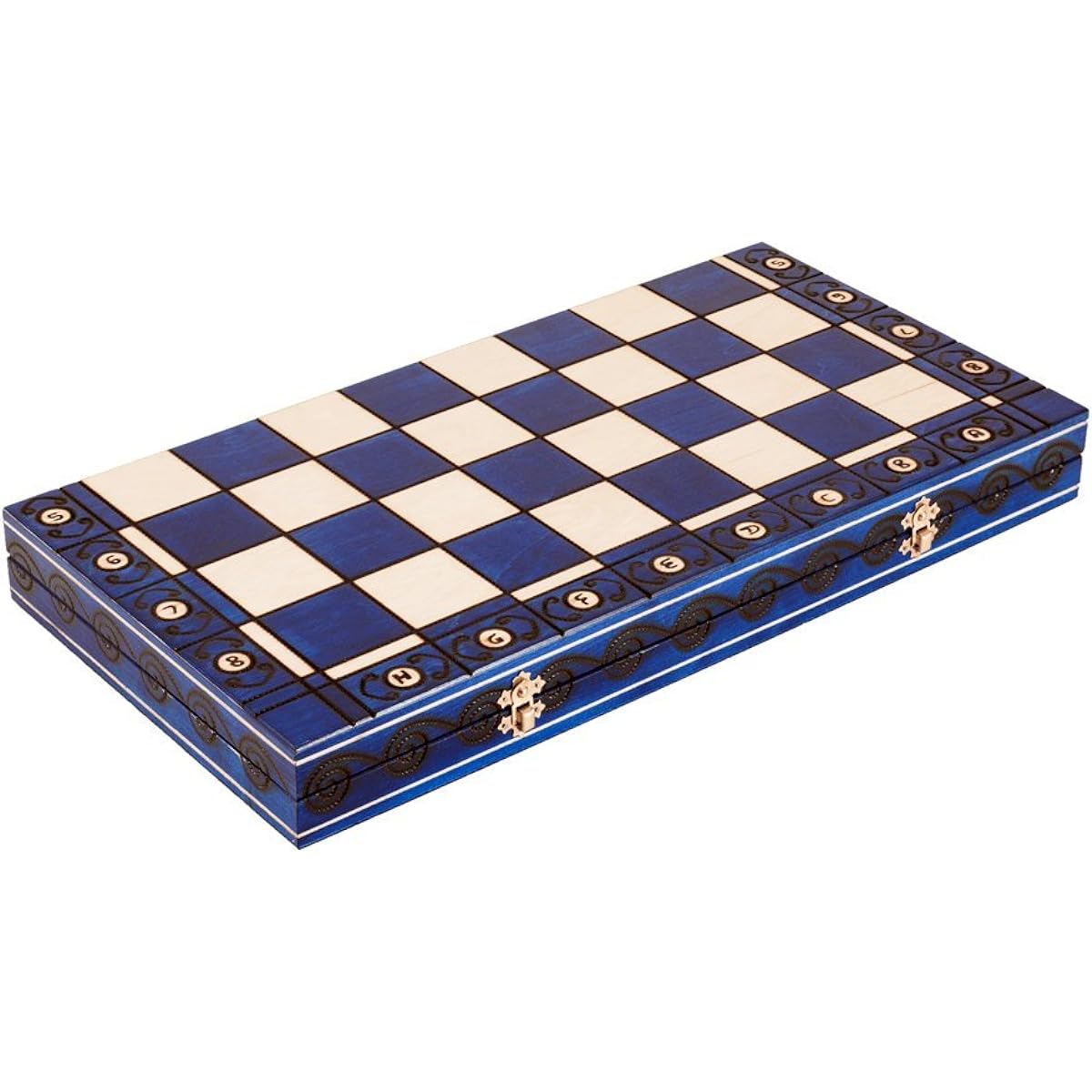 The Blue Ambassador Chess Set - by The House of Staunton