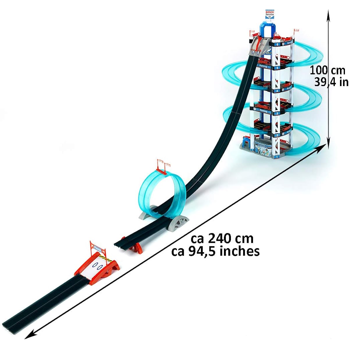 Theo Klein 2844/2855 Bosch 6 Level Parking Toy