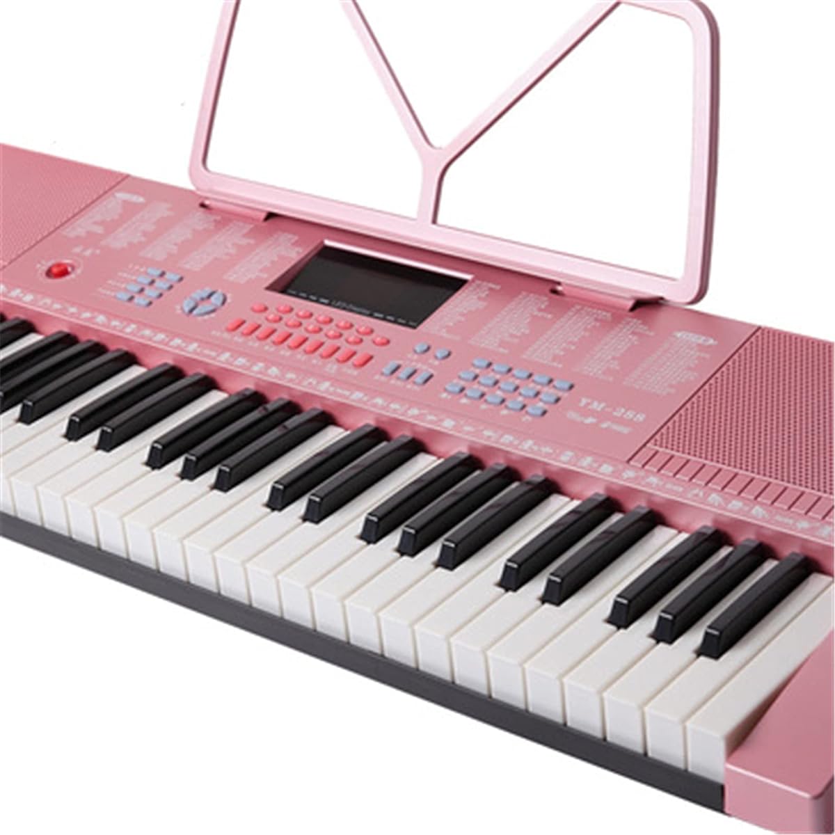 Electronic Piano Music Stand Portable Electronic Kids Piano Keyboard and 61 Keys Electric Piano Keyboard
