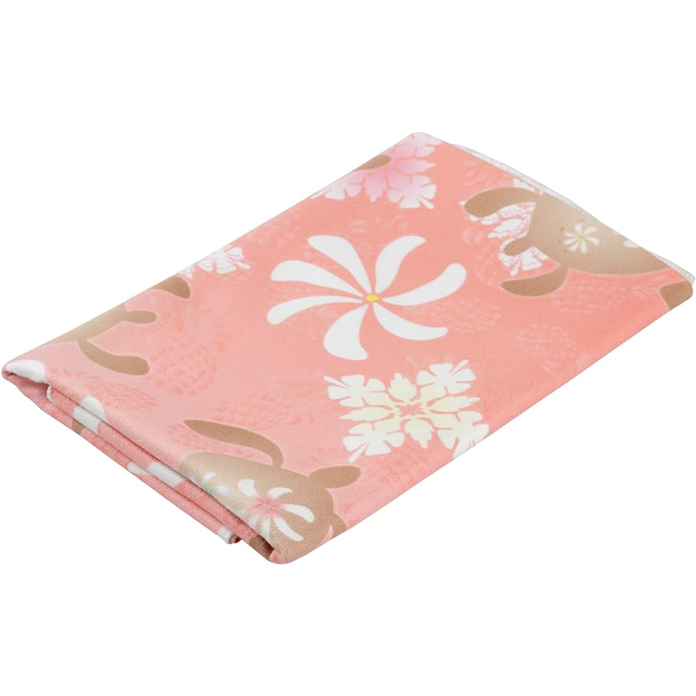 "Smooth Dry Hawaiian Face Towel" 40cm x 90cm Photocatalyst Microfiber Asuka Towel Antibacterial/Deodorizing Towel