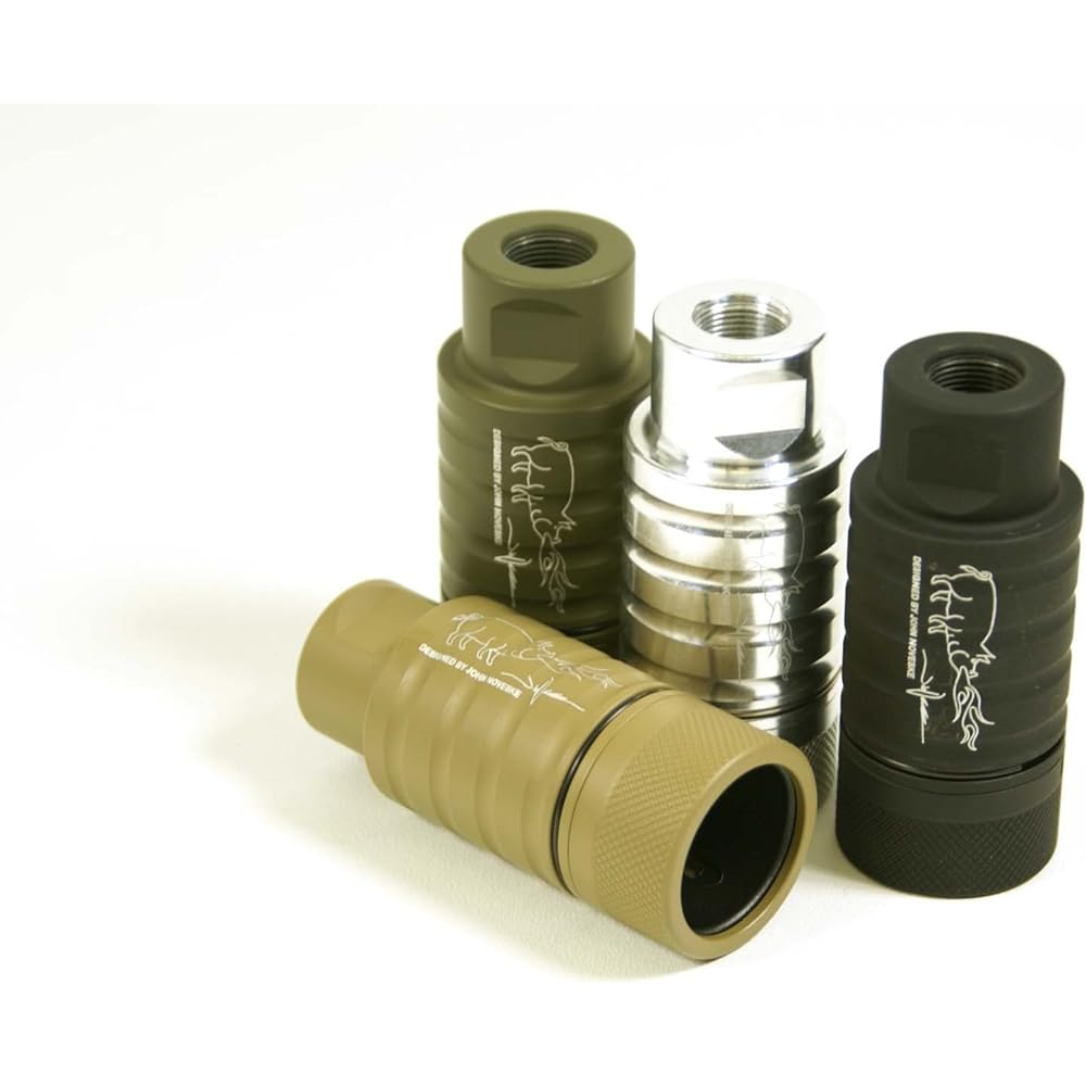 Mad Bull Airsoft Noveske Official KFH Flash Hider BK Reverse Screw N02-014BK