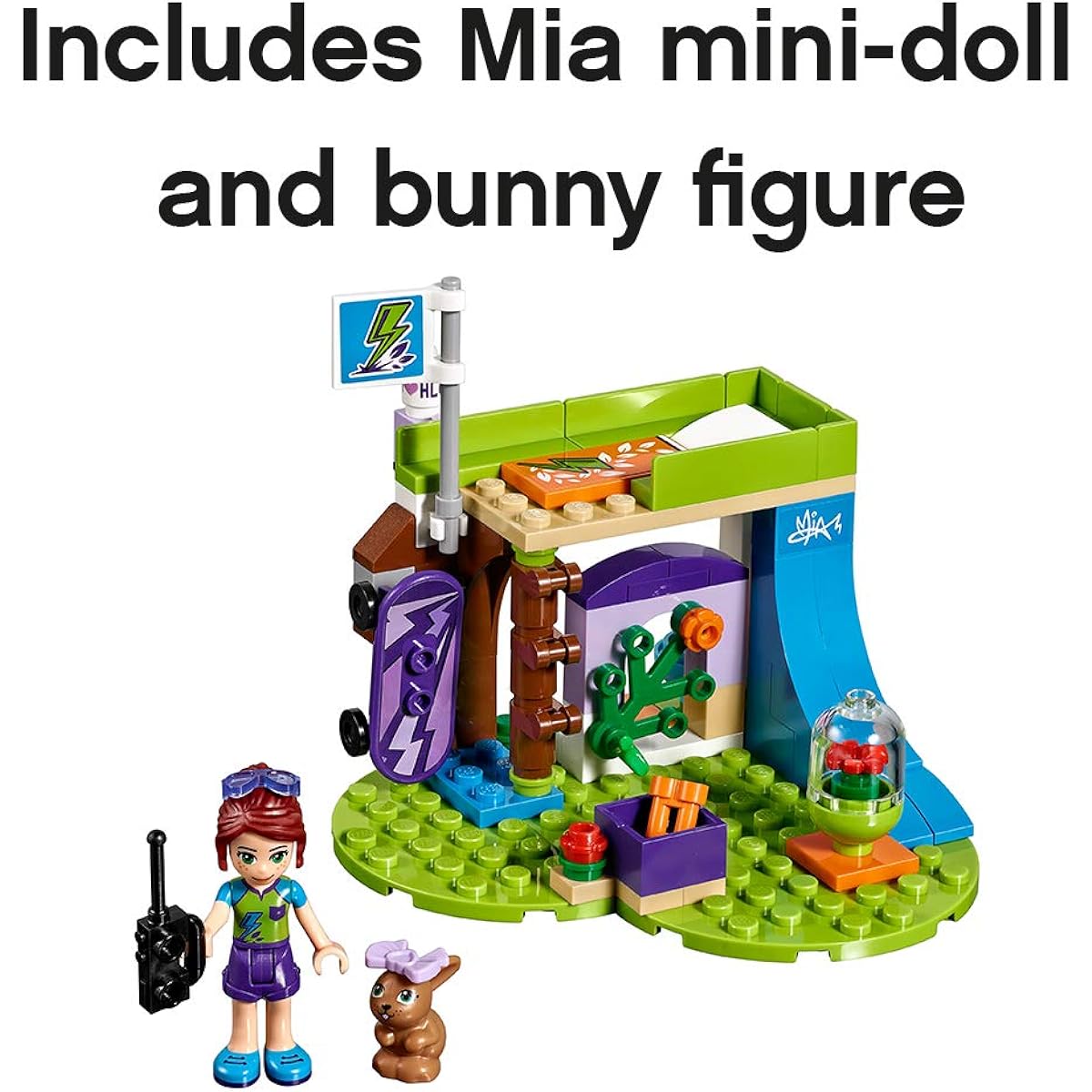 LEGO Friends Mia's Bedroom Building Kit 86 Pieces 41327