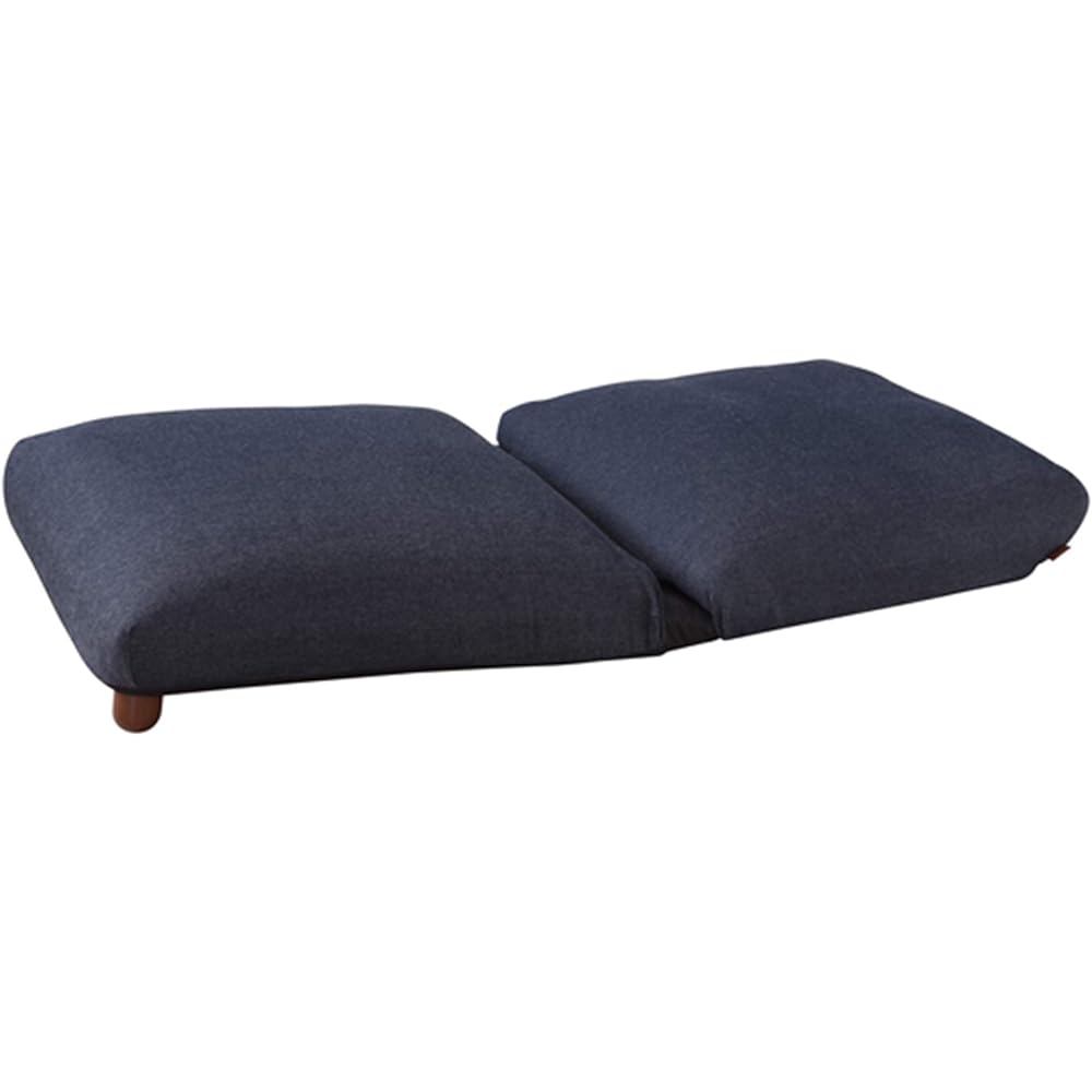 Azumaya-kk Recliner Chair Denim Width 60 x Depth 74-116 x Height 20-56 (SH18) cm Recliner RKC-941DM