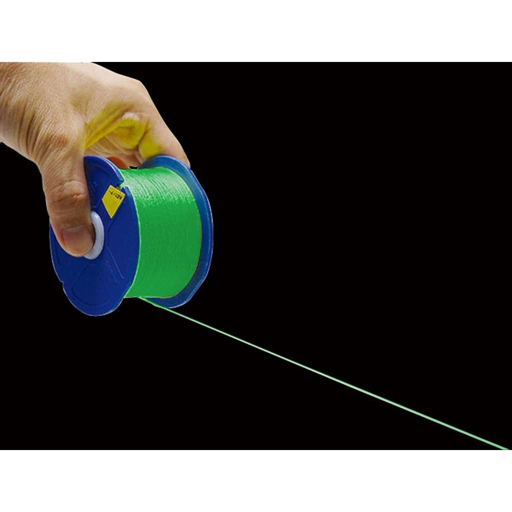 Shinwa Sokutei Polyester Water Thread Reel Thin 500m Fluorescent Yellow 10 Pieces 50176