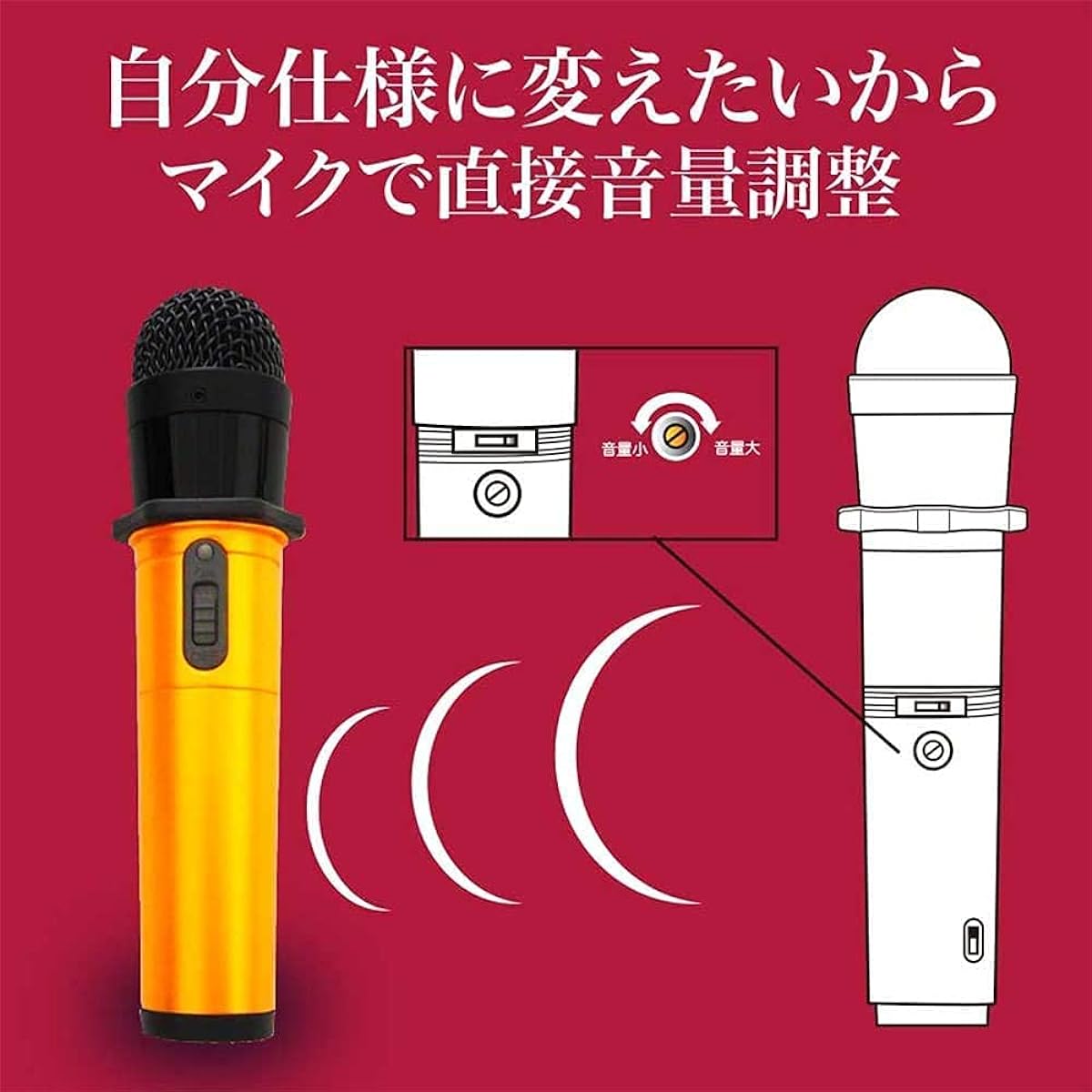 Karaoke My Microphone GTM-200 Karaoke My Microphone Pro with dedicated case (Blue)