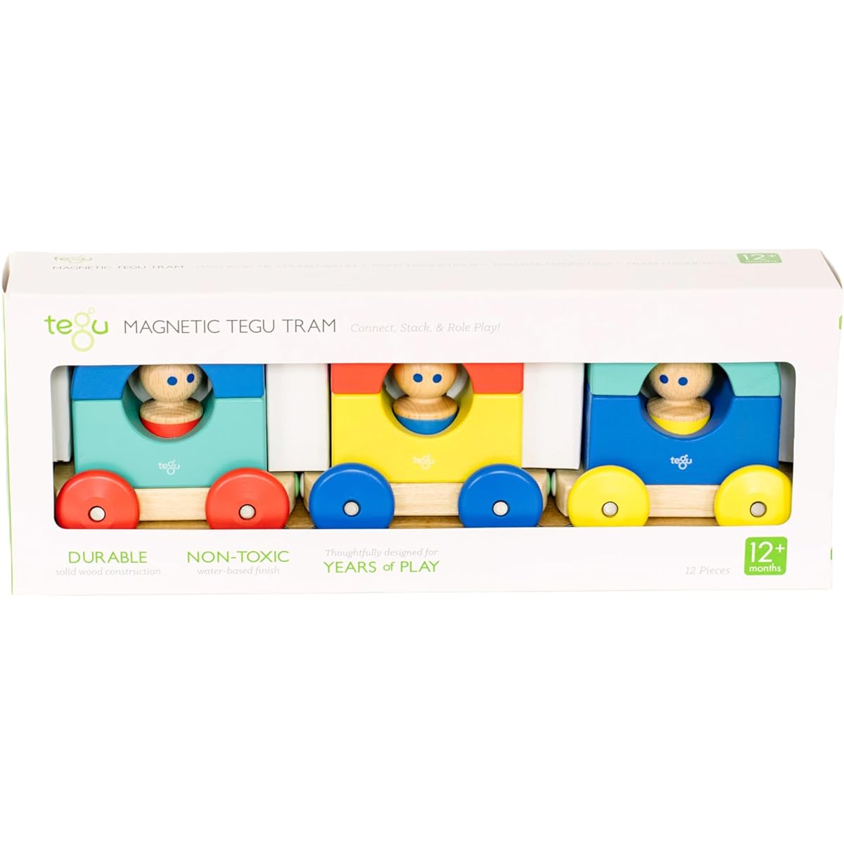tegu Baby Big Tram 12 pieces