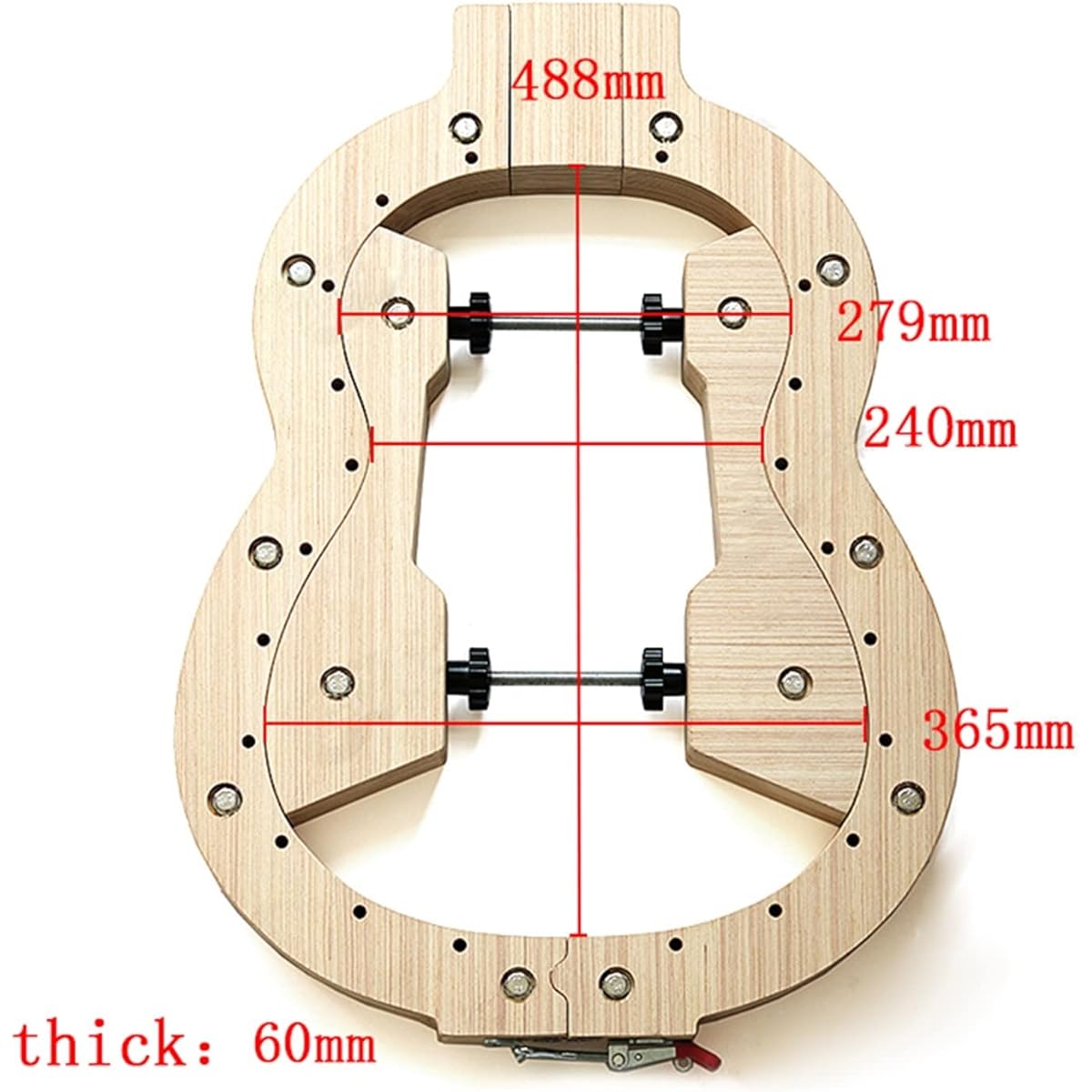 Classical Guitar Sound Beam Mold Template Assembly Mold Guitar Tool Luthier