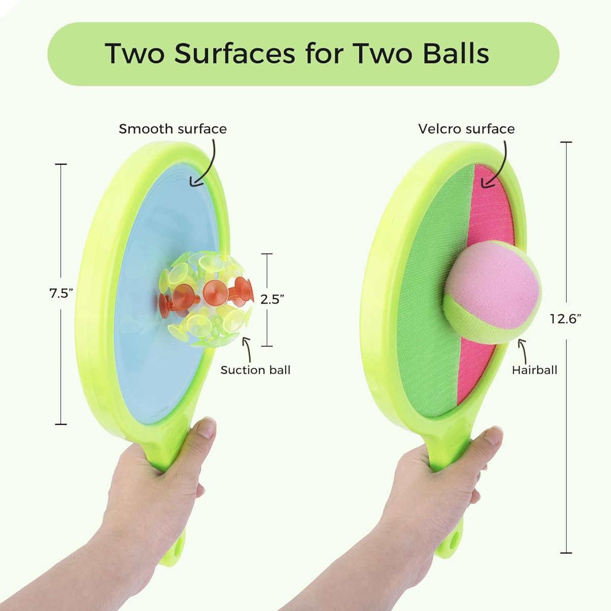 Kids Toy Toss & Catch: Outdoor Game Magic Ball and Catch for Garden Play Area or Beach - Outdoor Activities for Children Ages 3 and Up