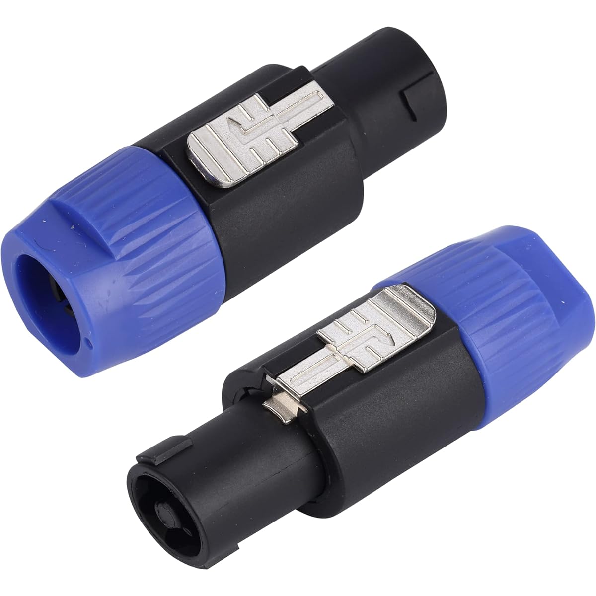 LanSenSu Speakon to 1/4 Adapter, Speakon Male to 1/4" TS Female Converter Connector Pack of 4