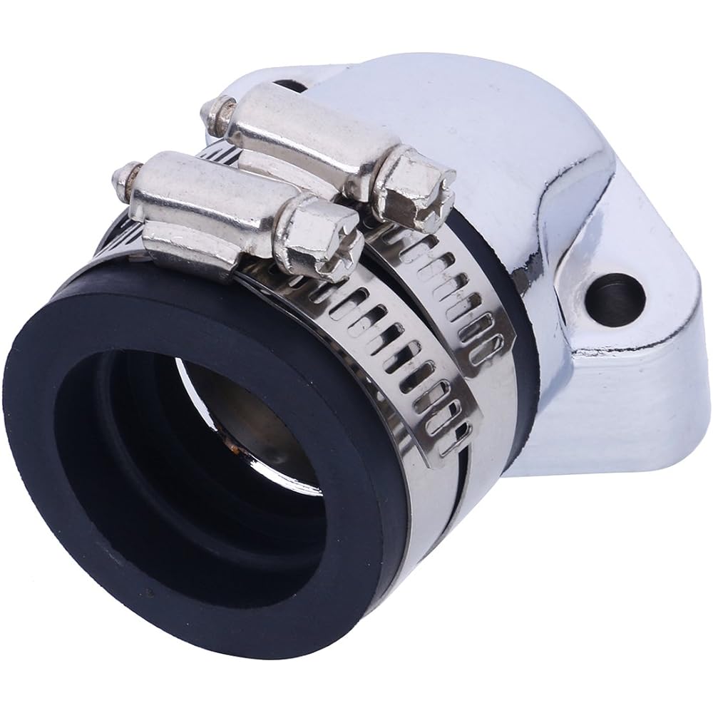 Glixal ATKS-018 GY6 125cc 150cc Alloy High Performance Racing Intake Manifold 152QMI 157QMJ 4 Stroke Engine Scooter Moped ATV Go Kart