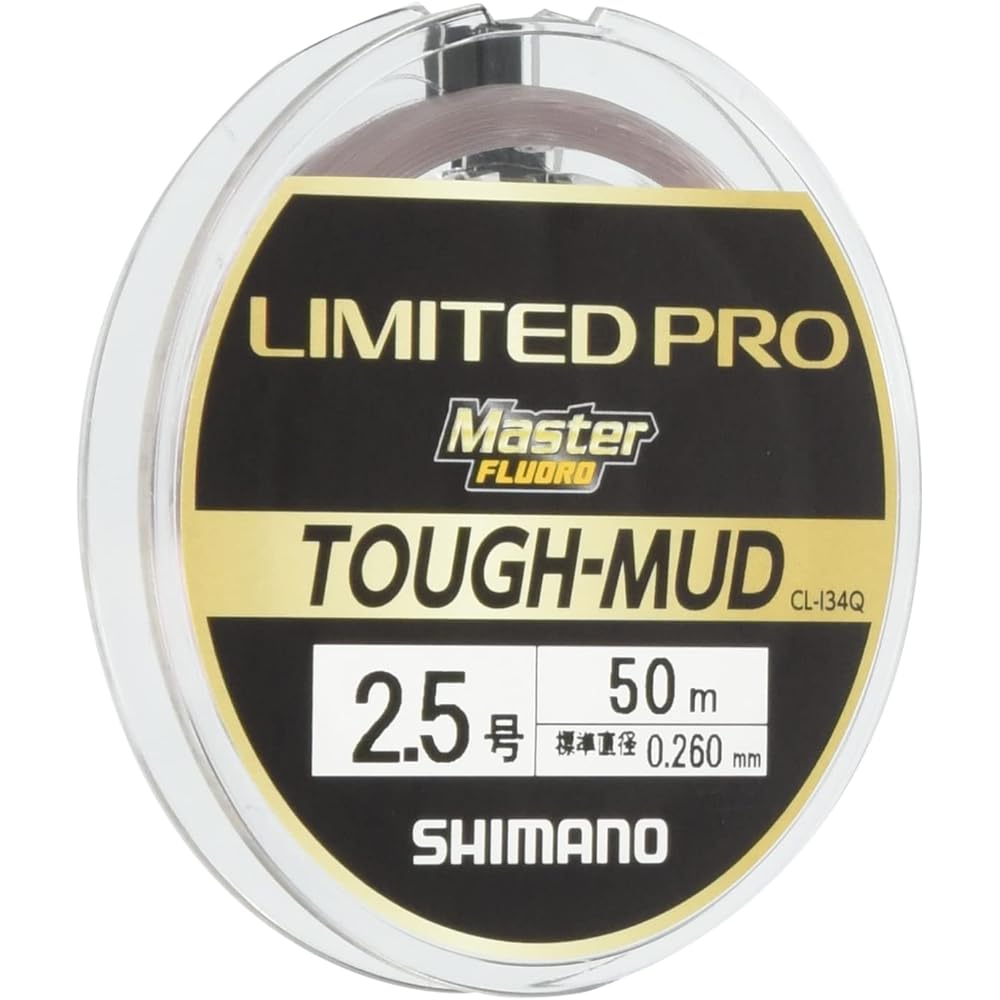 Shimano Line Limited Pro Master Fluoro TOUGH-MUD 50m Mud Gray