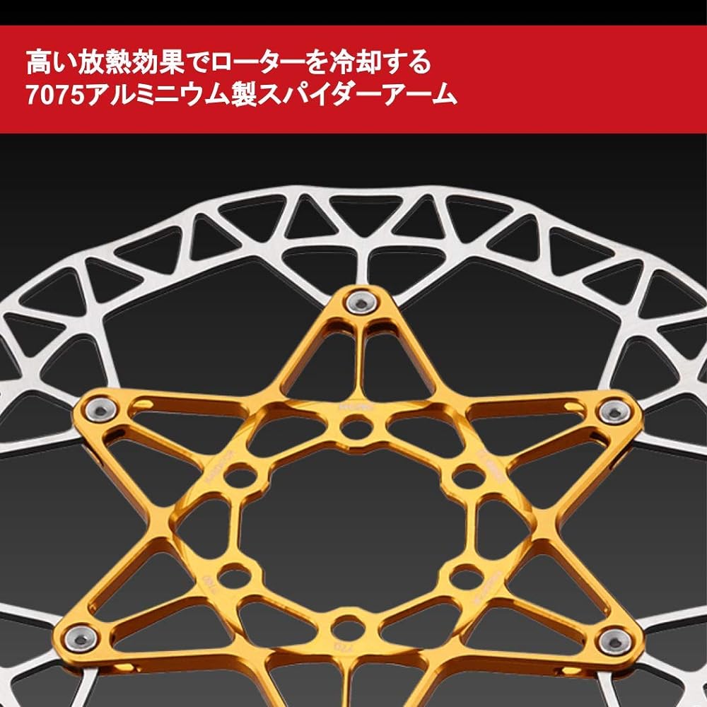 KCNC (KCNC) Lightweight disc brake rotor Kasditor disc rotor 1 piece on each side