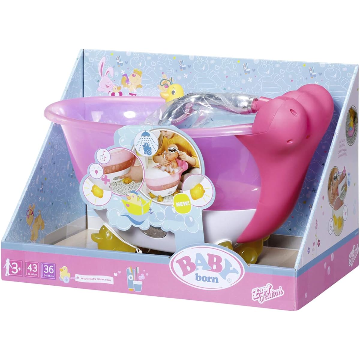 Baby Born 828366 Bathtub