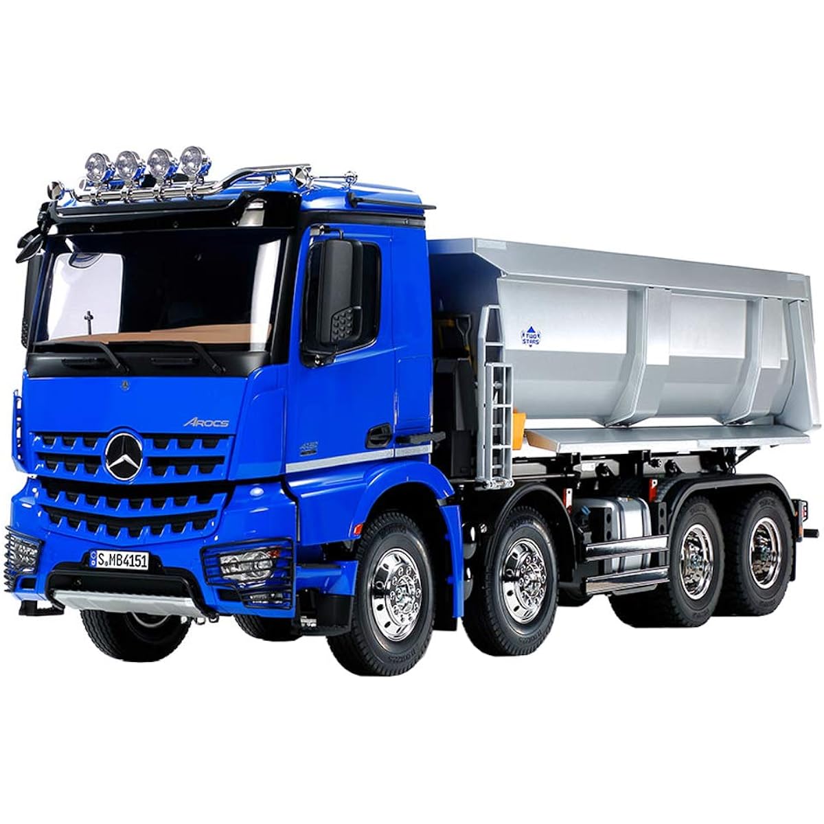 Tamiya 1/14 Electric RC Big Truck Series No.65 Mercedes-Benz Arocs 4151 8x4 Dump Truck with Transmitter 56365