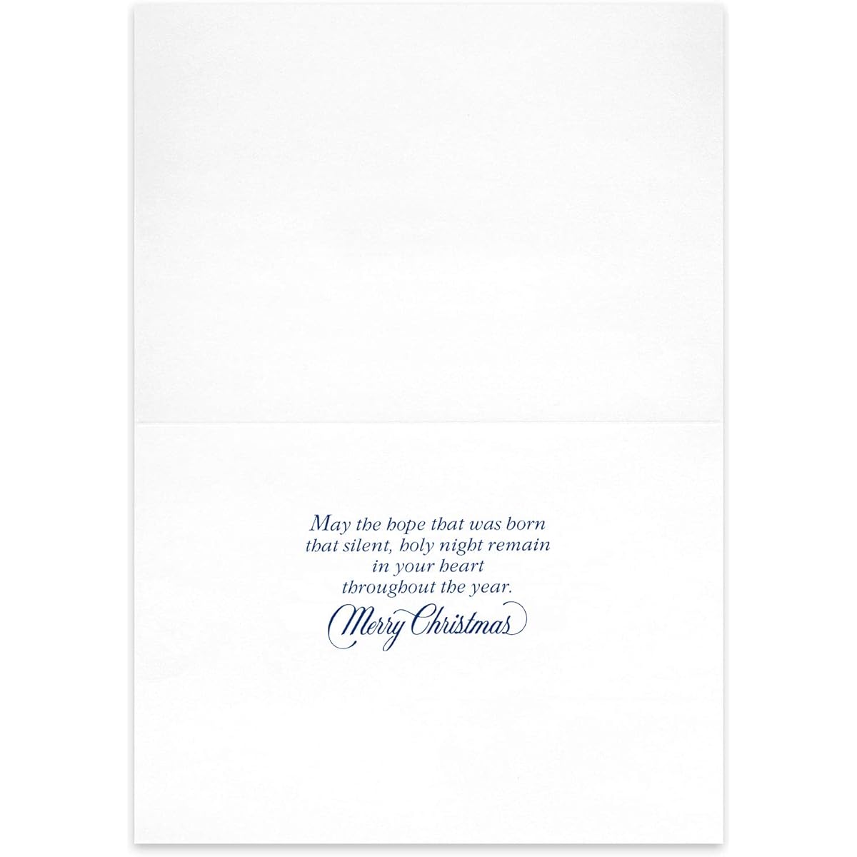Masterpiece Studios Holiday Collection - 18 Boxed Religious Christmas Cards with Foil-Lined Envelopes, 7.8" x 5.6", Blessings of Hope