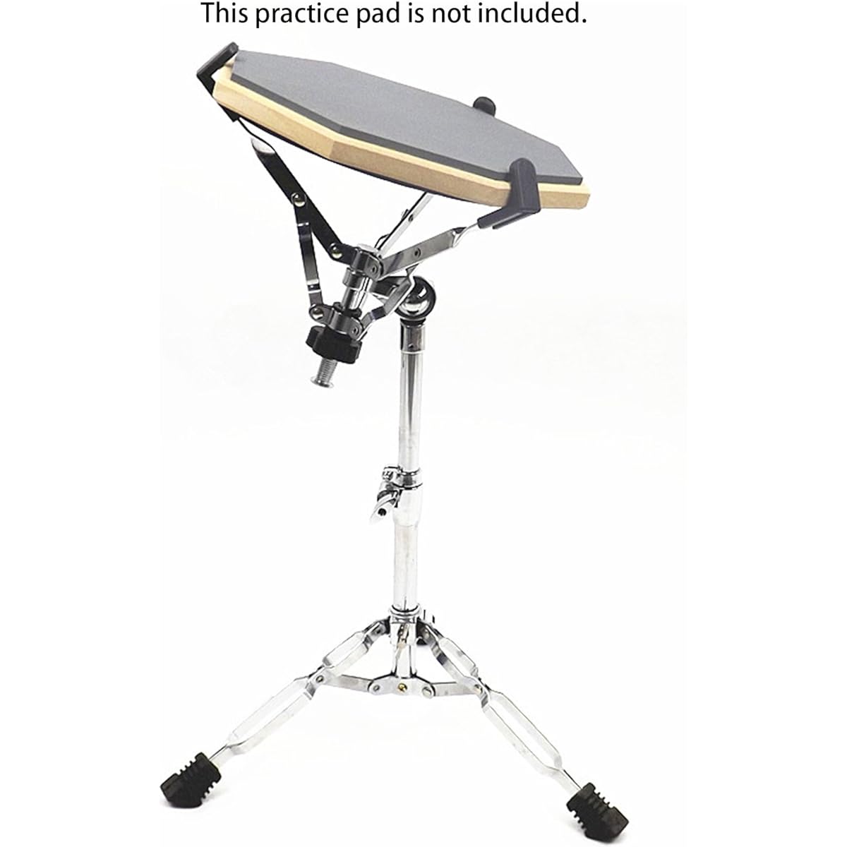 Tosnail Snare Drum Stand Practice Pad Stand Double Braced Tripod