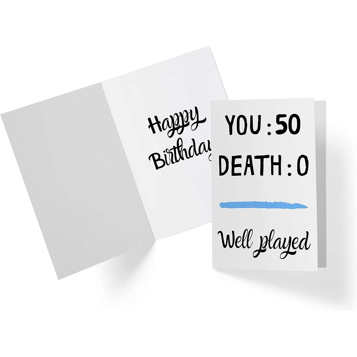 Funny Offensive Rude Circus 50th Birthday Card for Men, Women, Friends, Family, Coworkers and More - Offensive Birthday Card 50th Anniversary