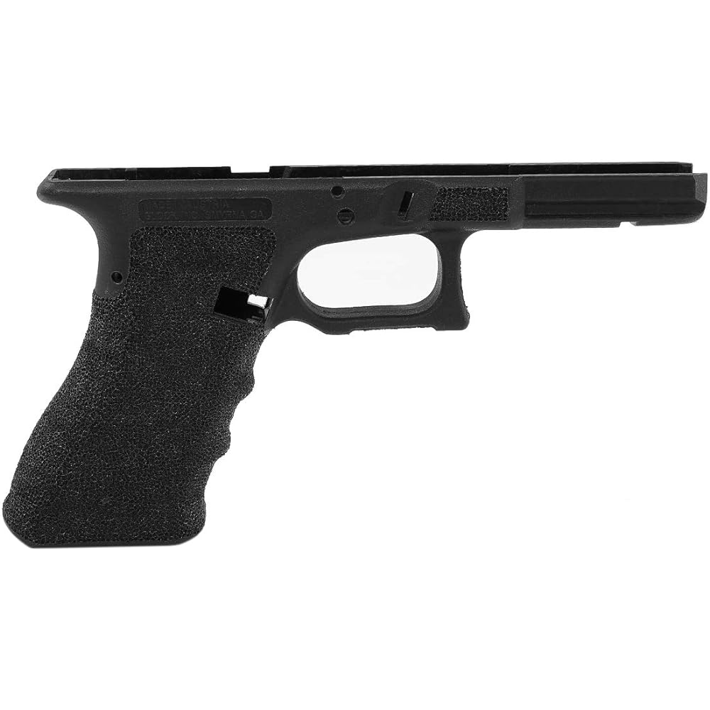 Guns Modify SAI Style Gen.3 RTF Custom Frame Stippling Ver. Compatible with Tokyo Marui Glock Series Black